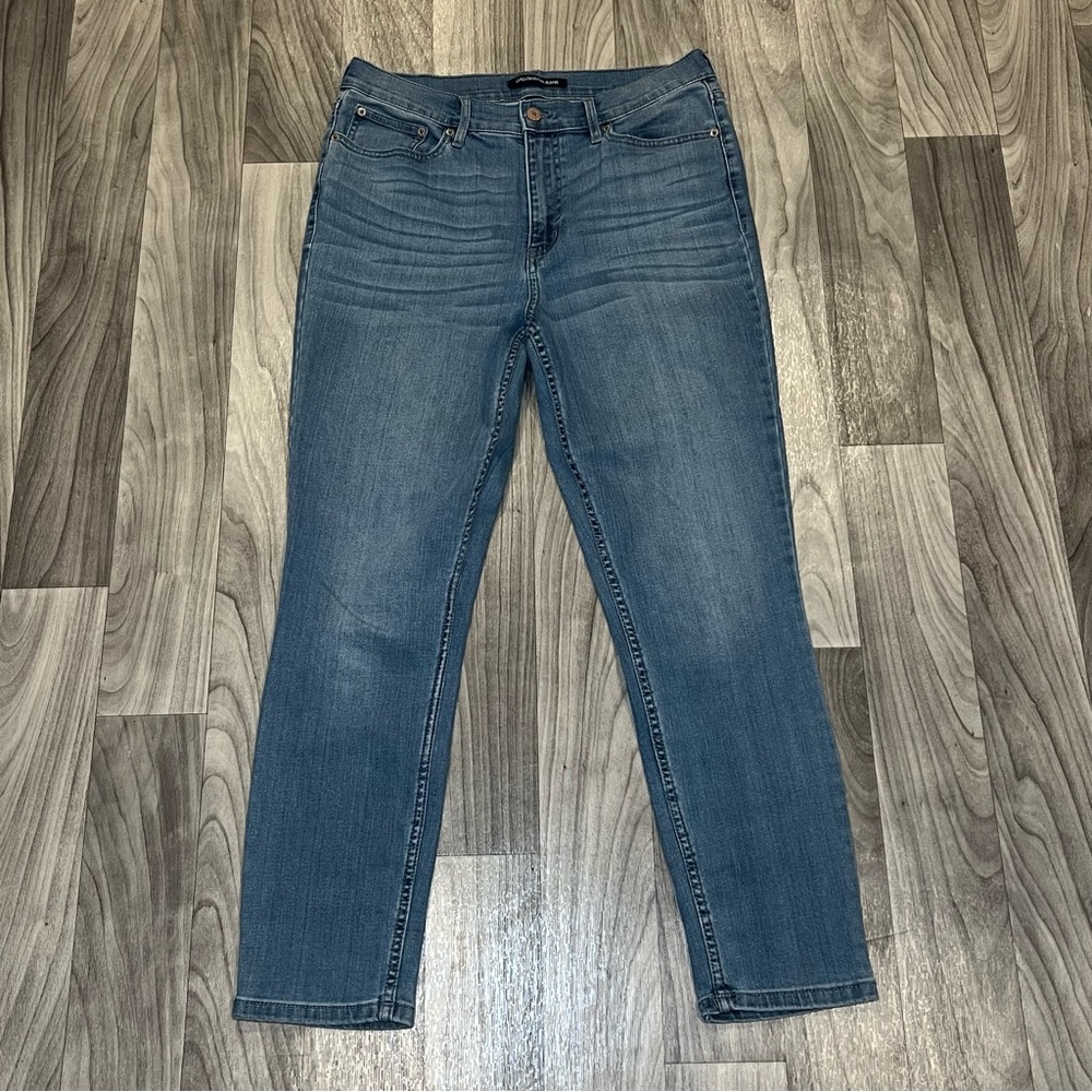 SIZE 12 WOMENS CALVIN KLEIN HIGH RISE SKINNY JEANS
